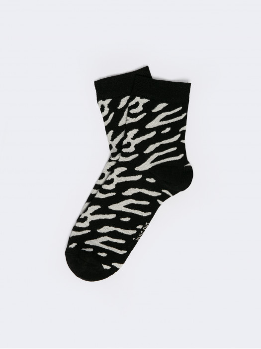 Dámske ponožky pletené odevy ZEBRIANA 906